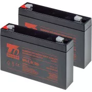 T6 Power RBC18 - akkumulátor KIT