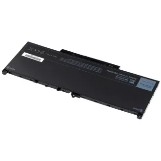 T6 Power akkumulátor Dell Latitude E7270, E7470, 12 E7270, 14 E7470, 7200mAh, 55Wh, 4cellás, Li-pol, 7200mAh, 55Wh, 4 cellás, Li-pol