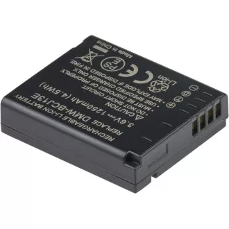 T6 Power akkumulátor Panasonic DMW-BCJ13, DMW-BC13, BP-DC10, 1250mAh, 4,5Wh, 1250mAh, 4,5Wh