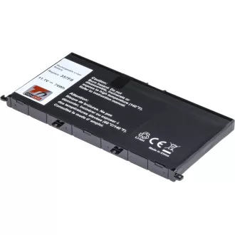 T6 Power akkumulátor Dell Insprion 15 7559, 7566, 7567, 6660mAh, 74Wh, 6cellás, Li-ion akkumulátorhoz Dell Insprion 15 7559, 7566, 7567, 6660mAh, 74Wh, 6cellás, Li-ion