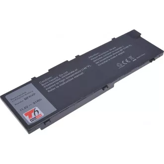 T6 Power akkumulátor Dell Precision 15 7510, 7520, 17 7710, 7720, 7900mAh, 91Wh, 6cellás, Li-pol, T6 Power akkumulátor Dell Precision 15 7510, 7520, 17 7710, 7720, 7900mAh, 91Wh, 6cellás, Li-pol