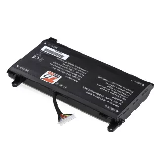 T6 Power akkumulátor HP Omen 17-an000, 17-an100, 16pin, Geforce 1060/1070, 5700mAh, 82Wh, 8cellás, 5700mAh, 82Wh, 8cellás