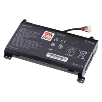 Akkumulátor T6 Power a HP Omen 17-an000, 17-an100, 12pin, Geforce 1050, 5973mAh, 86Wh, 8cellás, Li-ion akkumulátorokhoz
