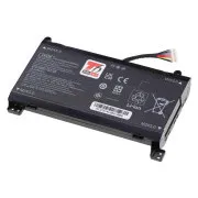 Akkumulátor T6 Power a HP Omen 17-an000, 17-an100, 12pin, Geforce 1050, 5973mAh, 86Wh, 8cellás, Li-ion akkumulátorokhoz