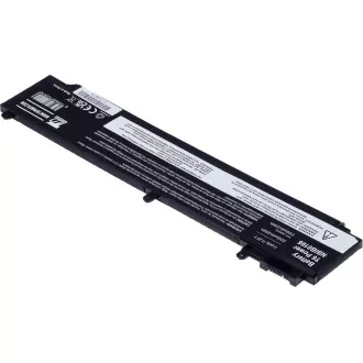 Akkumulátor T6 Power Lenovo ThinkPad T460s, T470s, 2200mAh, 25Wh, 3cellás, Li-Pol, Lenovo ThinkPad T460s, T470s, 2200mAh, 25Wh, 3cellás, Li-Pol