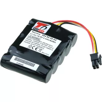 T6 Power akkumulátor Gardena R130Li, R160Li, Sileno , 18,5V, 3400mAh, 63Wh, Li-ion akkumulátorokhoz