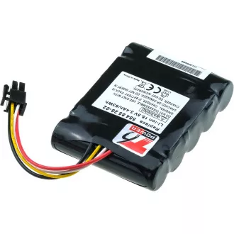 T6 Power akkumulátor Gardena R130Li, R160Li, Sileno , 18,5V, 3400mAh, 63Wh, Li-ion akkumulátorokhoz