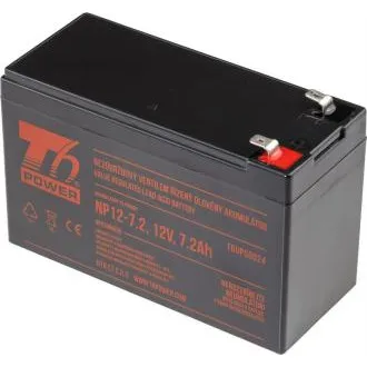 T6 Power NP12-7.2 akkumulátor, 12V, 7,2Ah, F2 T6 Power NP12-7.2 akkumulátor, 12V, 7,2Ah, F2