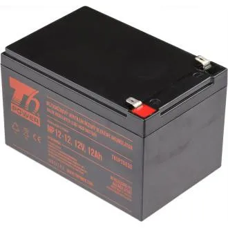 T6 Power NP12-12 akkumulátor, 12V, 12Ah, F2 T6 Power NP12-12 akkumulátor, 12V, 12Ah, F2