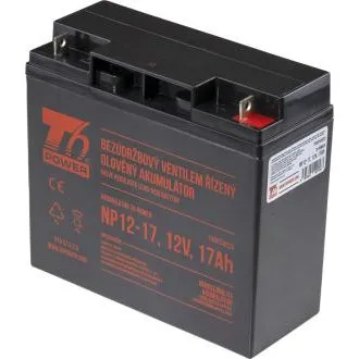 Akkumulátor T6 Power NP12-17, 12V, 17Ah Akkumulátor T6 Power NP12-17, 12V, 17Ah
