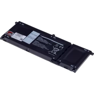 Akkumulátor T6 Power Dell Latitude 3410, 3510, Inspiron 5501, 5505, 3487mAh, 53Wh, 4cellás, Li-pol akkumulátorhoz, 4cellás, Li-pol