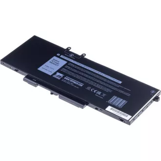 T6 Power akkumulátor Dell Latitude 5401, 5410, 5501, 5510, Precision 3550, 4470mAh, 68Wh, 4 cellás akkumulátorokhoz