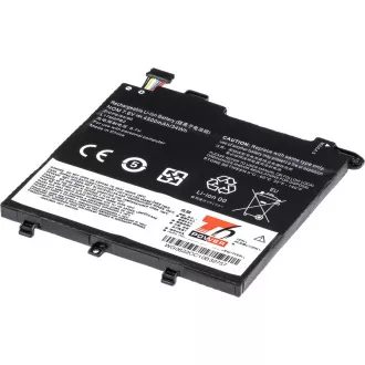 Akkumulátor T6 Power Lenovo V330-14IKB, V330-14ARR, V130-14IKB, 4950mAh, 38Wh, 2cellás, Li-pol akkumulátorokhoz, 4950mAh, 38Wh, 2cellás, Li-pol