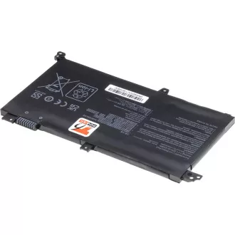Akkumulátor T6 Power az Asus VivoBook X430U, X571G, X571L, S430F, S430U, 3650mAh, 42Wh, 3cellás, Li-pol, 3650mAh, 42Wh, 3 cellás, Li-pol