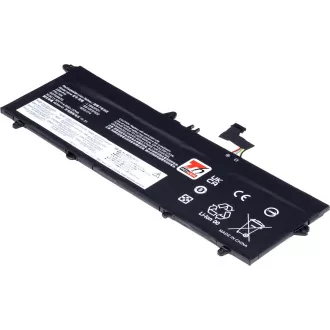 Akkumulátor T6 Power Lenovo ThinkPad T490s, T495s, T14s Gen 1, 4950mAh, 57Wh, 3 cellás, Li-Pol
