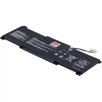 Akkumulátor T6 Power MSI BTY-M491, 4600mAh, 52,4Wh, 3 cellás, Li-pol, fehér csatlakozóval