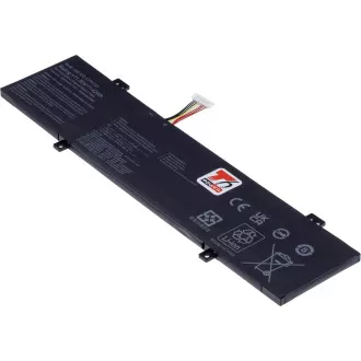 Akkumulátor T6 Power az Asus VivoBook Flip 14 TP412UA, TP412FA, 3640mAh, 42Wh, 3cellás, Li-poly, 3640mAh, 42Wh, 3 cellás, Li-poly