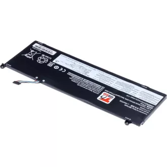 Akkumulátor T6 Power Lenovo ThinkBook 15 G2 ARE, 15 G3 ACL, 14 G2 ITL, 3907mAh, 60Wh, 4cellás, Li-Pol, 3907mAh, 60Wh, 4 cellás, Li-Pol