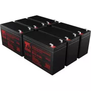 T6 Power EBM 1920W, J716N, JNK3P, K789N, K792N-2U, H928N-2U, 2HRF9, H965N, 55943BX - akkumulátor KIT