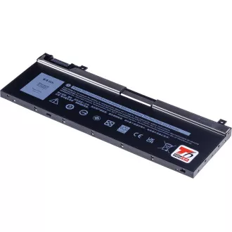 T6 Power akkumulátor Dell Precision 7530, 7540, 7730, 7740, 8420mAh, 64Wh, 4cellás, Li-pol akkumulátorhoz, 8420mAh, 64Wh, 4cellás, Li-pol