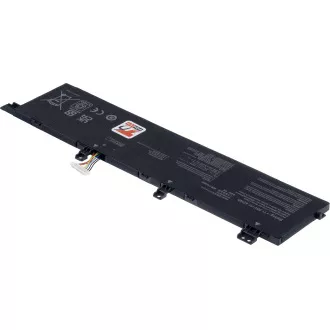 Akkumulátor T6 Power az Asus VivoBook S432F, S532F, X432F, X532F, 3640mAh, 42Wh, 3cellás, Li-poly akkumulátorokhoz, 3640mAh, 42Wh, 3cellás, Li-poly