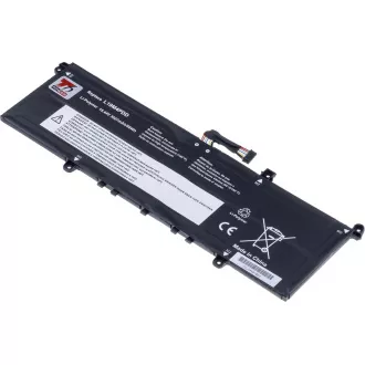 Akkumulátor T6 Power Lenovo ThinkBook 13s G2, 13s G3, 14s G2, 3627mAh, 56Wh, 4cellás, Li-pol, 3627mAh, 56Wh, 4cellás, Li-pol