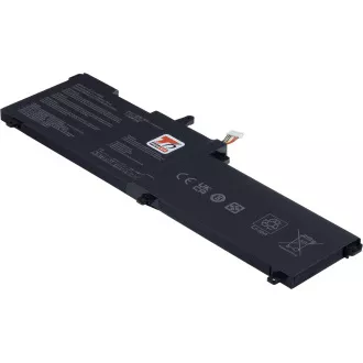Akkumulátor T6 Power az Asus Strix GL702VT, GL702VS, GL702VM, GL702ZC, 5000mAh, 76Wh, 4cellás, Li-poli akkumulátorokhoz, 5000mAh, 76Wh, 4cellás, Li-poly