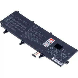 Akkumulátor T6 Power az Asus ROG Zephyrus GX701GV, GX701GW, GX735GV, 4940mAh, 76Wh, 4cellás, Li-poly akkumulátorhoz, 4940mAh, 76Wh, 4cellás, Li-poly
