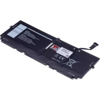 Akkumulátor T6 Power Dell XPS 13 9300, XPS 13 9310, 6842mAh, 52Wh, 4cellás, Li-pol, 4cellás, 6842mAh, 52Wh