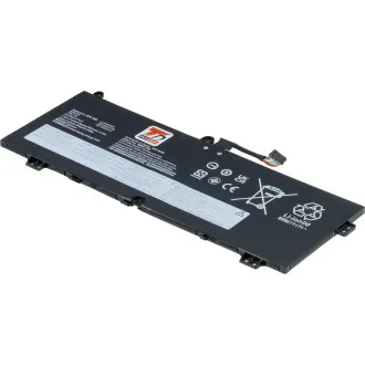 Akkumulátor T6 Power Lenovo Flex 5 CB-13IML05, ThinkPad C13 Yoga 1st, 6642mAh, 51Wh, 4cellás, Li-poly, 6642mAh, 51Wh, 4cellás, Li-poly
