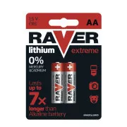 Lítium akkumulátor RAVER 2x AA