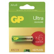 GP alkáli elemek ULTRA AA (LR6) - 6db