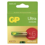 GP alkáli elemek ULTRA AAA (LR03) - 6db