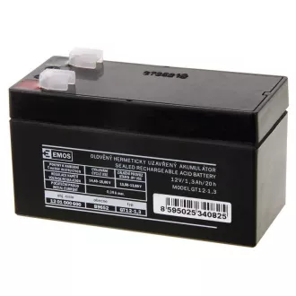 Akkumulátor SLA 12V/1,3Ah FA-4,7mm
