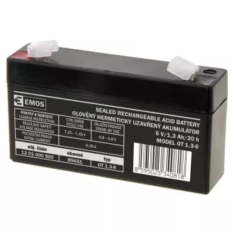 Akkumulátor SLA 6V/1,3Ah FA -4,7mm