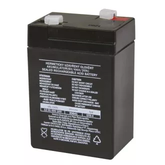 Akkumulátor SLA 6V /4Ah FA-4,7mm