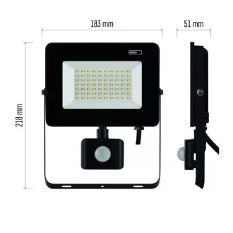 LED SPOTLÁMPA SIMPO 50W 4500LM PIR LED SPOTLÁMPA SIMPO 50W 4500LM PIR