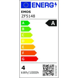 LED izzó A60/E27/3,8W/60W/806lm/semleges fehér LED izzó A60/E27/3,8W/60W/806lm/semleges fehér