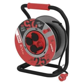 EMOS DOB FÉM 25M;4Z;1,5MM,GUMI/GUMI EMOS DOB FÉM 25M;4Z;1,5MM,GUMI/GUMI