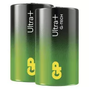GP lúgos akkumulátor ULTRA PLUS D (LR20) - 2db