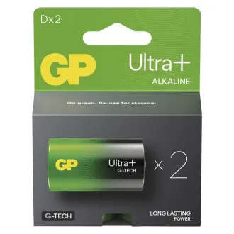 GP lúgos akkumulátor ULTRA PLUS D (LR20) - 2db GP lúgos akkumulátor ULTRA PLUS D (LR20) - 2db