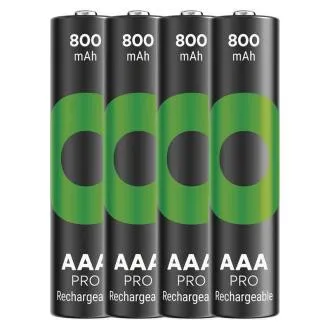 GP Újratölthető akkumulátor. ReCyko Pro AAA (HR03) 800mAh - 4db GP Újratölthető akkumulátor. ReCyko Pro AAA (HR03) 800mAh - 4db