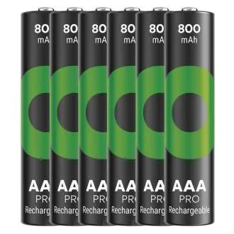 GP Újratölthető akkumulátor. ReCyko Pro AAA (HR03) 800mAh - 6 db GP Újratölthető akkumulátor. ReCyko Pro AAA (HR03) 800mAh - 6 db