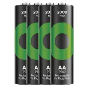 GP újratölthető ReCyko Pro fotó vaku AA 2000mAh-4db