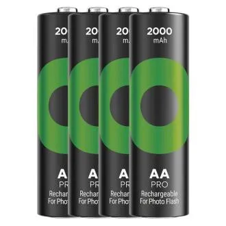 GP újratölthető ReCyko Pro fotó vaku AA 2000mAh-4db GP újratölthető ReCyko Pro fotó vaku AA 2000mAh-4db