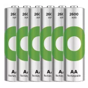GP Újratölthető akkumulátor. ReCyko 2600 AA (HR6) - 6db