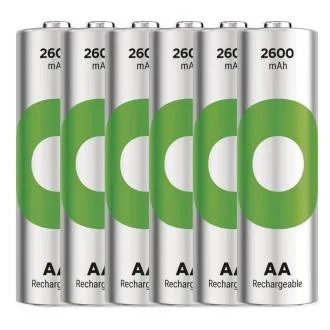 GP Újratölthető akkumulátor. ReCyko 2600 AA (HR6) - 6db GP Újratölthető akkumulátor. ReCyko 2600 AA (HR6) - 6db