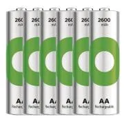 GP Újratölthető akkumulátor. ReCyko 2600 AA (HR6) - 6db