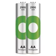 GP Újratölthető akkumulátor. ReCyko 2100 AA (HR6) - 2db
