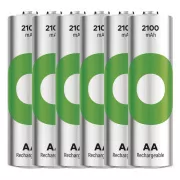 GP Újratölthető akkumulátor. ReCyko 2100 AA (HR6) - 6db